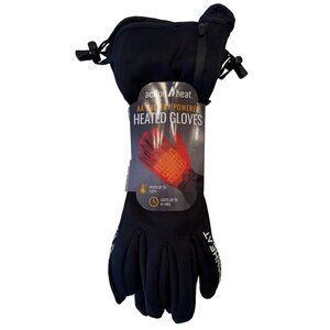 Heat Action AA Battery Gloves Size Men's Medium Women's L/XL NWT Heats 4 Hours